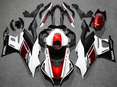 Comprare Carena Moto Yamaha YZF R3/R25 2022-2024 - Bianco Rosso Nero