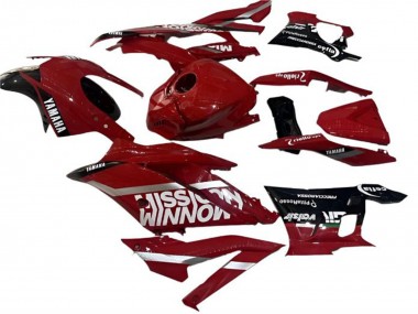 Comprare Carena Moto Yamaha YZF R3/R25 2022-2024 - Rosso Nero Valsir