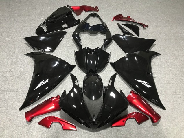 Comprare Carena Moto Yamaha YZF 1000 R1 2009-2011 - Nero Lucido Rosso