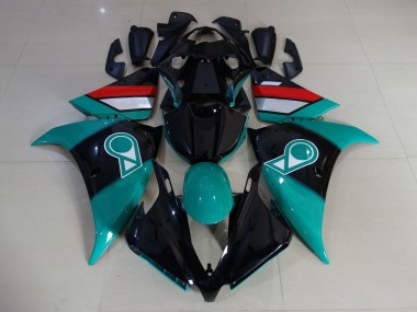 Comprare Carena Moto Yamaha YZF 1000 R1 2009-2011 - Azzurro Chiaro Nero Lucido Bianco Rosso