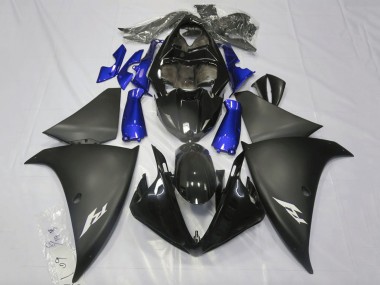 Comprare Carena Moto Yamaha YZF 1000 R1 2009-2011 - Nero Lucido Nero Opaco Blu