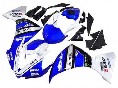 Comprare Carena Moto Yamaha YZF 1000 R1 2009-2011 - Bianco Blu Nero Verde Mostro IVECO Yamalube ENEOS