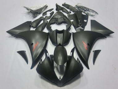 Comprare Carena Moto Yamaha YZF 1000 R1 2009-2011 - Nero Opaco Rosso Decal