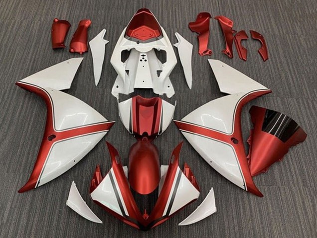 Comprare Carena Moto Yamaha YZF 1000 R1 2009-2011 - Bianco Rosso
