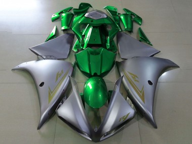 Comprare Carena Moto Yamaha YZF 1000 R1 2009-2011 - Argento Verde