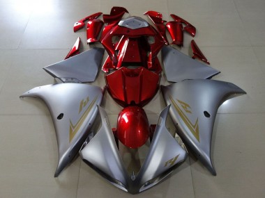 Comprare Carena Moto Yamaha YZF 1000 R1 2009-2011 - Argento Rosso
