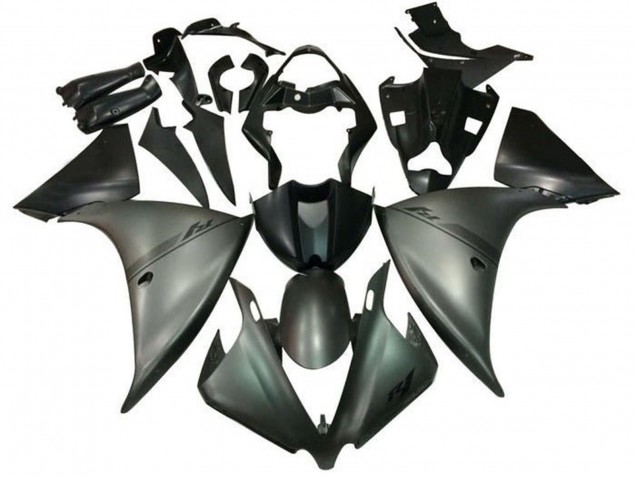 Comprare Carena Moto Yamaha YZF 1000 R1 2009-2011 - Argento Nero Opaco