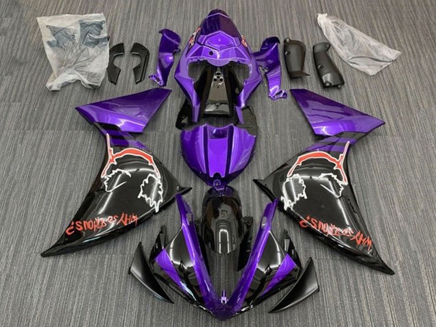 Comprare Carena Moto Yamaha YZF 1000 R1 2009-2011 - Viola Nero Rosso Joker