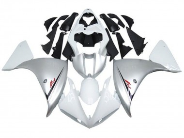 Comprare Carena Moto Yamaha YZF 1000 R1 2009-2011 - Bianco Argento Nero