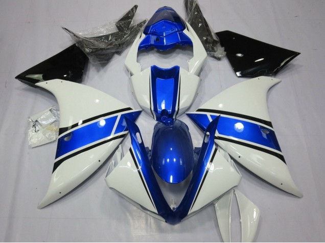 Comprare Carena Moto Yamaha YZF 1000 R1 2009-2011 - Bianco Blu Nero