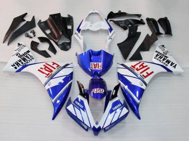 Comprare Carena Moto Yamaha YZF 1000 R1 2009-2011 - Bianco Blu Rosso Fiat