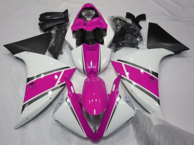 Comprare Carena Moto Yamaha YZF 1000 R1 2009-2011 - Bianco Rosa Nero