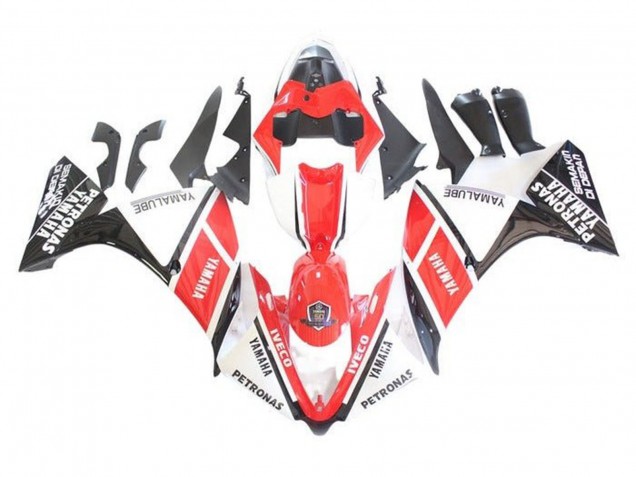 Comprare Carena Moto Yamaha YZF 1000 R1 2009-2011 - Bianco Rosso Nero Petronas