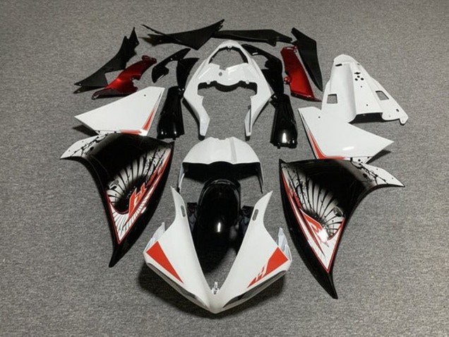 Comprare Carena Moto Yamaha YZF 1000 R1 2012-2014 - Bianco Rosso Nero
