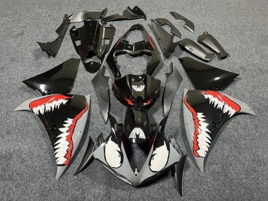 Comprare Carena Moto Yamaha YZF 1000 R1 2012-2014 - Nero Lucido Bianco Rosso Squalo