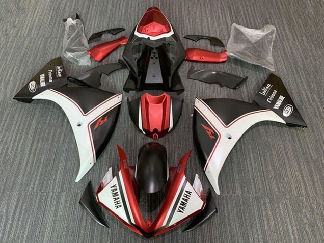 Comprare Carena Moto Yamaha YZF 1000 R1 2012-2014 - Bianco Rosso Nero