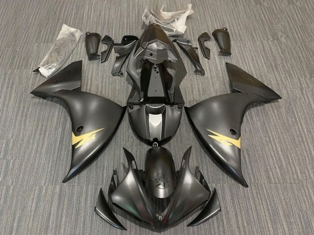 Comprare Carena Moto Yamaha YZF 1000 R1 2012-2014 - Nero Opaco Oro