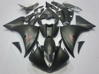 Comprare Carena Moto Yamaha YZF 1000 R1 2012-2014 - Nero Opaco Rosso Decal