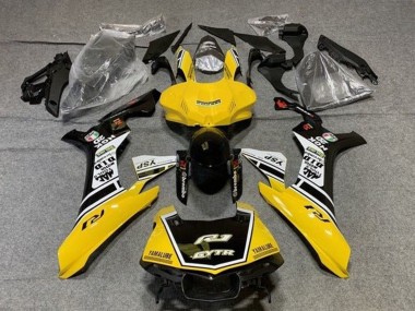 Comprare Carena Moto Yamaha YZF 1000 R1 2015-2019 - Giallo Bianco Nero GYTR