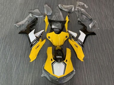 Comprare Kit Carena Moto Yamaha YZF 1000 R1 2015-2019 - Giallo Bianco Nero