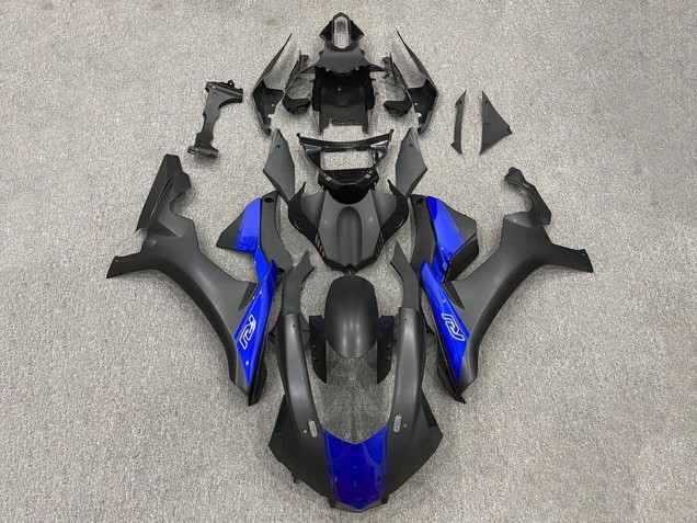 Comprare Carena Moto Yamaha YZF 1000 R1 2015-2019 - Nero Opaco Blu