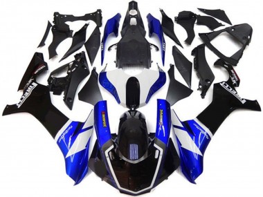 Comprare Kit Carena Moto Yamaha YZF 1000 R1 2015-2019 - Blu Bianco Nero Lucido