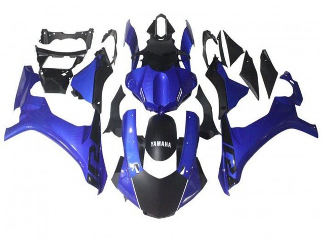 Comprare Carena Moto Yamaha YZF 1000 R1 2015-2019 - Blu Nero Opaco