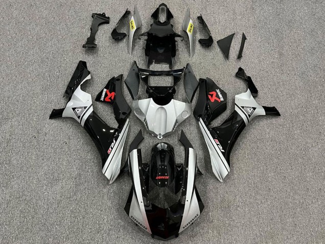 Comprare Carena Moto Yamaha YZF 1000 R1 2015-2019 - Argento Nero