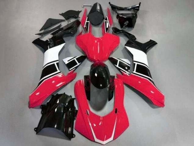 Comprare Carena Moto Yamaha YZF 1000 R1 2015-2019 - Rosso Bianco Nero Lucido