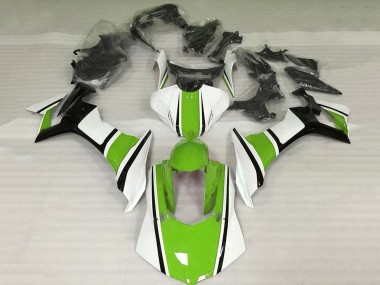 Comprare Carena Moto Yamaha YZF 1000 R1 2015-2019 - Bianco Verde Nero