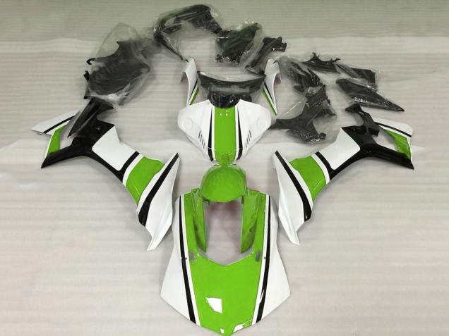 Comprare Carena Moto Yamaha YZF 1000 R1 2015-2019 - Bianco Verde Nero