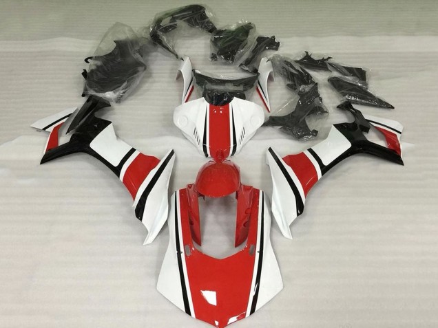 Comprare Carena Moto Yamaha YZF 1000 R1 2015-2019 - Bianco Rosso Nero