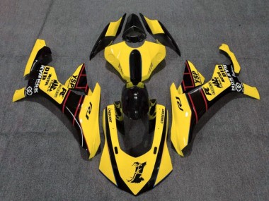 Comprare Carena Moto Yamaha YZF 1000 R1 2015-2019 - Giallo Rosso Nero