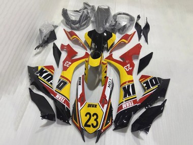 Comprare Carena Moto Yamaha YZF 1000 R1 2020-2025 - Bianco Giallo Rosso Nero