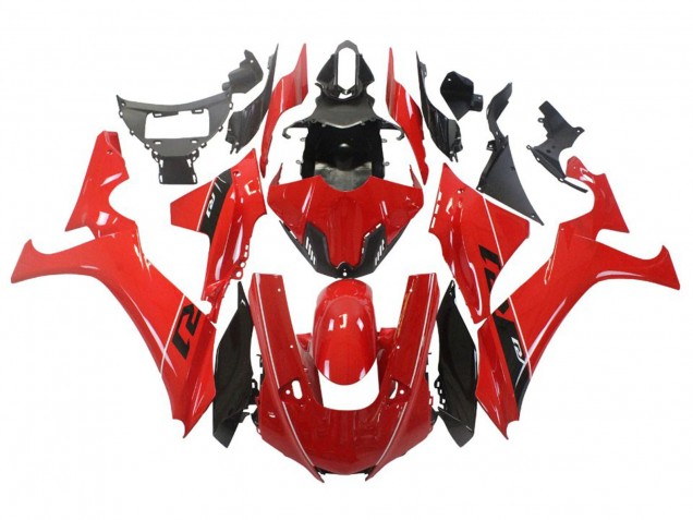 Comprare Carena Moto Yamaha YZF 1000 R1 2020-2025 - Rosso Bianco Nero Lucido