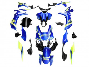 Comprare Carena Moto Yamaha YZF 1000 R1 2020-2025 - Blu Giallo Bianco GYTR