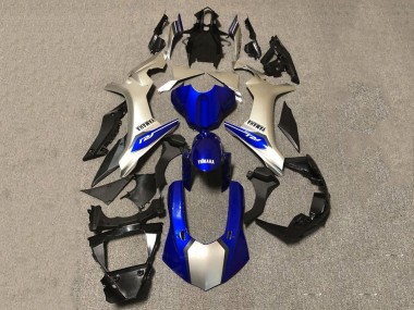 Comprare Carena Moto Yamaha YZF 1000 R1 2020-2025 - Argento Blu Nero Lucido