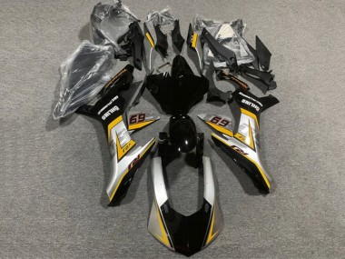 Comprare Carena Moto Yamaha YZF 1000 R1 2020-2025 - Argento Giallo Nero Lucido