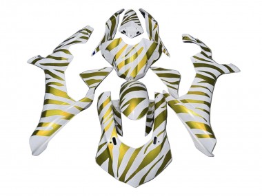 Comprare Carena Moto Yamaha YZF 1000 R1 2020-2025 - Bianco Oro Zebra