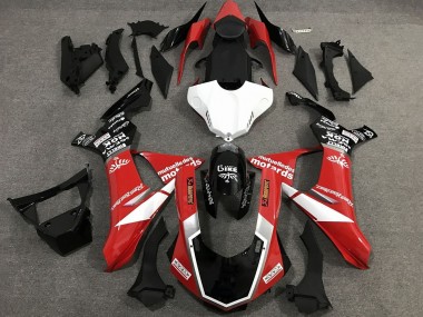 Comprare Carena Moto Yamaha YZF 1000 R1 2020-2025 - Rosso Bianco Nero Lucido Sam