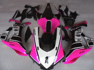 Comprare Carena Moto Yamaha YZF 1000 R1 2020-2025 - Rosa Bianco Nero Lucido