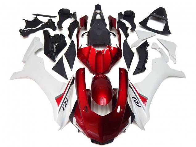 Comprare Carena Moto Yamaha YZF 1000 R1 2020-2025 - Bianco Rosso Nero
