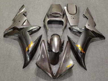 Comprare Carena Moto Yamaha YZF 1000 R1 2002-2003 - Grigio Oro Decals