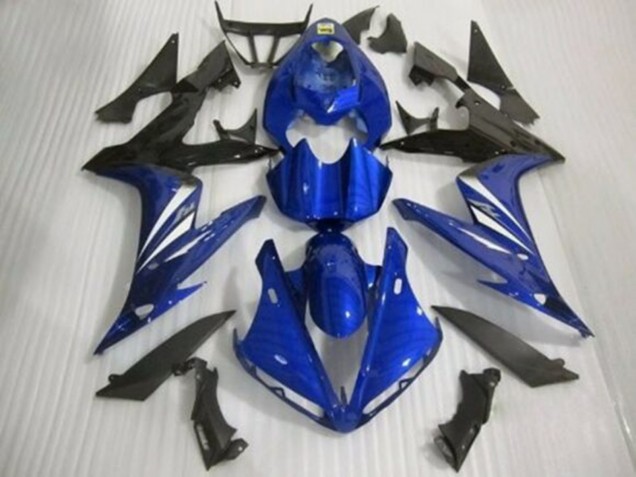 Comprare Carena Moto Yamaha YZF 1000 R1 2004-2006 - Blu Bianco Nero Lucido