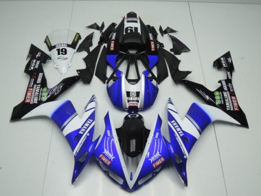 Comprare Carena Moto Yamaha YZF 1000 R1 2004-2006 - Blu Bianco Nero Fimer Yamalube