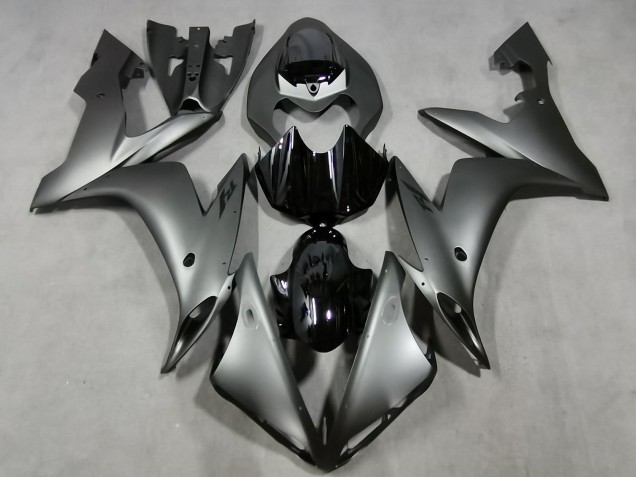 Comprare Carena Moto Yamaha YZF 1000 R1 2004-2006 - Argento Opaco Nero Lucido