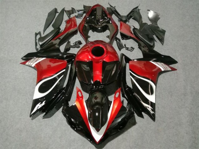 Comprare Carena Moto Yamaha YZF 1000 R1 2007-2008 - Rosso Bianco Nero