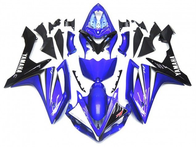 Comprare Kit Carena Moto Yamaha YZF 1000 R1 2007-2008 - Blu Bianco Nero