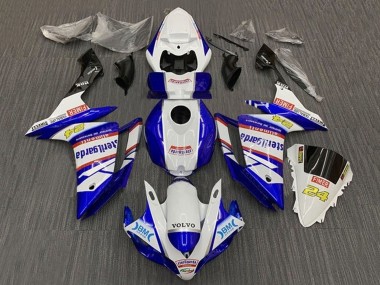 Comprare Carena Moto Yamaha YZF 1000 R1 2007-2008 - Bianco Blu Rosso Volvo Fimer Sterilgarda