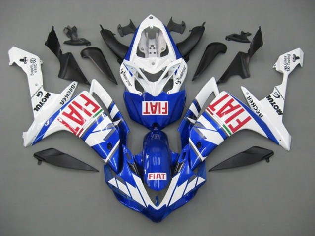 Comprare Carena Moto Yamaha YZF 1000 R1 2007-2008 - Bianco Blu Rosso Fiat